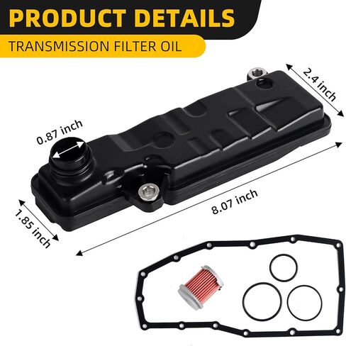 Transmission Filter Oil Pan Gasket Kit, Compatible with Honda CR-V CRV 2015-2019, Civic 2016-2021, Accord 2015-2020, Replaces 21814RJ2003, 254205LJ003 in Kuwait