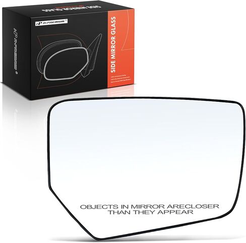 A-Premium Right Passenger Side Heated Mirror Glass with Backing Plate - Compatible with Chevrolet Impala 2014-2020 - Exterior Side View Convex Mirror in Saudi Arabia
