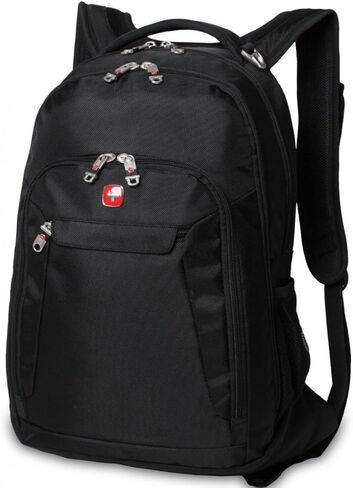 Swiss Gear SA9998 Black Laptop Backpack - Fits Most 15 Inch Laptops and Tablets in Saudi Arabia