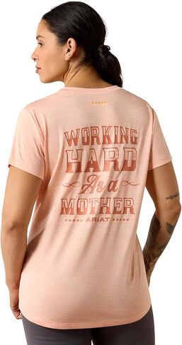 ARIAT Women's Rebar Evolution Mother V-Neck T-Shirt in Saudi Arabia