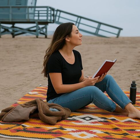 Womens Organic T Shirt | Fair Trade Scoop Neck Tee | Certified Organic 100% Cotton Shirt | Eco Friendly | Black/White in Kuwait