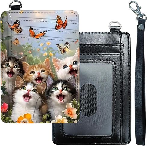 Credit Card Holder with Zipper, Slim RFID Blocking Card Wallet for Women Men Christian Cross Design PU Leather Small Accordion Card Case Wallet, ID Card Organizer, Pocket Business Card Case in Kuwait