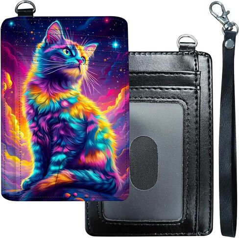Credit Card Holder with Zipper, Slim RFID Blocking Card Wallet for Women Men Christian Cross Design PU Leather Small Accordion Card Case Wallet, ID Card Organizer, Pocket Business Card Case in Saudi Arabia