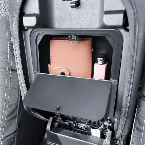 TACORBO Center Console Hidden Storage Organizer Compatible with Jeep Gladiator JT 2020-2024 and Jeep Wrangler JL/JLU 2018-2025, Wrangler 4XE One-Touch Armrest Hidden Secret Compartment Box in Saudi Arabia
