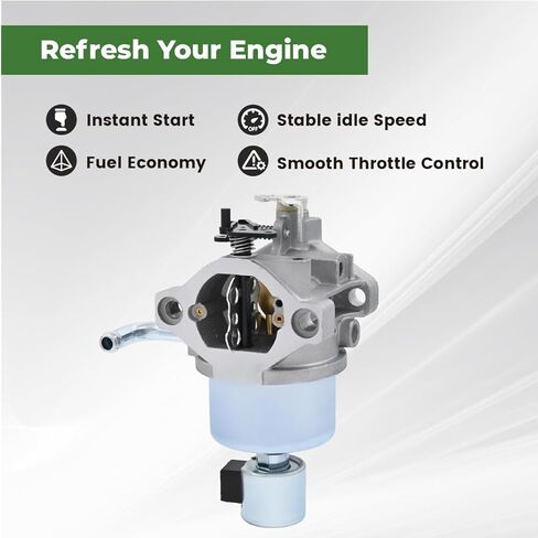 594605 Carburetor with Air Filter Fuel Filter for B&S 792768 591734 31N607 31P677 31Q677 Single Cylinder Engine in Saudi Arabia