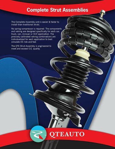 PM Auto Pair of 2 Front Left-Right Quick Complete Strut-Coil Spring For 2017-2023 Honda Ridgeline AWD in Saudi Arabia