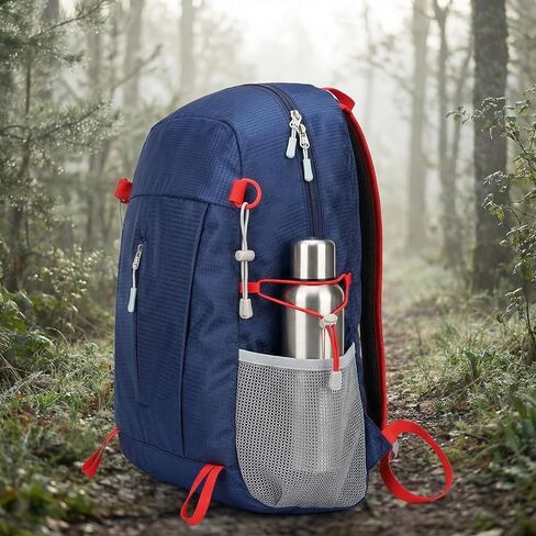 2026 New Model Folding Backpack for Hiking Nylon Unisex Waterproof Climbing Bag Camping Bag Travel Bag Lightweight NavyBlue in Saudi Arabia