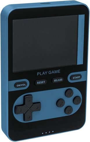 Kastar Handheld Retro Video Game Console with 500 Classic Mini Games, 3.5" IPS Display, Built-in Rechargeable Battery, Portable Gaming Device [Color: Gray] in Kuwait