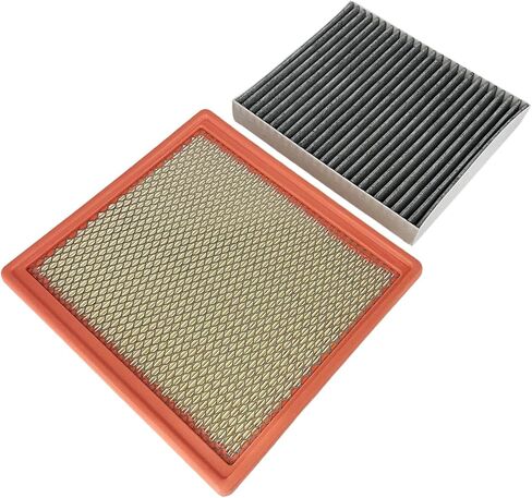 Engine & Cabin Air Filter Fit for 2015-2022 Chevy Colorado, Fit for 2015-2022 GMC Canyon, 2.5L 2.8L 3.6L, Replace 94775933 23135671 in Kuwait