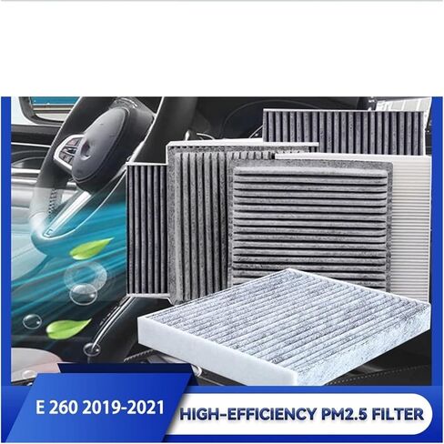 Compatible with the Mercedes-Benz E 260 models from 2019 to 2021, the air conditioning filter part number oe166 830 02 18 in Kuwait
