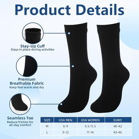 Unittype 2 Pairs Waterproof Wudhu Socks for Men Women Durable Breathable Reusable Socks for Wudu, Ablution, Umrah, Hajj in Saudi Arabia
