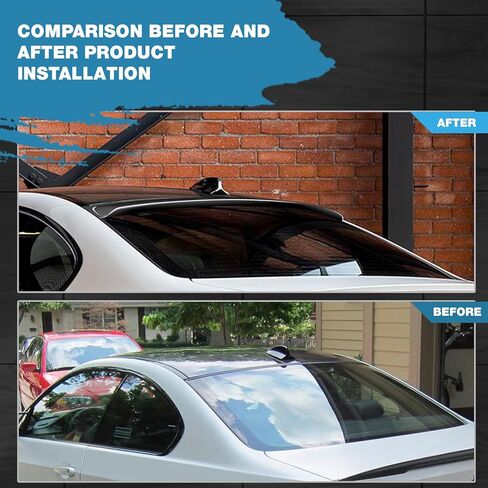 Rear Roof Spoiler fit for Toyota Corolla Sedan Base/Hybrid/SE Nightshade/XLE 2020 2021 2022, for Toyota Corolla Sedan Hybrid LE/L/LE/SE/XSE 2020-2023 Gloss Black Roof Spoiler in Kuwait