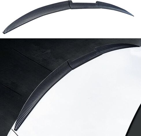 Compatible with KIA Forte 2017 2018 2019 2020+, Sedan Rear Trunk Boot Lip Wing Spoiler Car Spoiler Rear Splitter Exterior Accessories,A Glossy Black, normal in Saudi Arabia