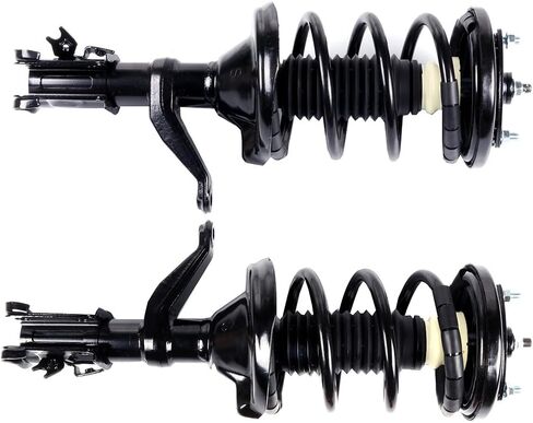 Complete Struts Strut Spring Assembly Shock Absorber for 2003 2004 2005 2006 2007 2008 2009 2010 2011 for Honda Element FWD 4WD (Front Pair) Struts in Kuwait