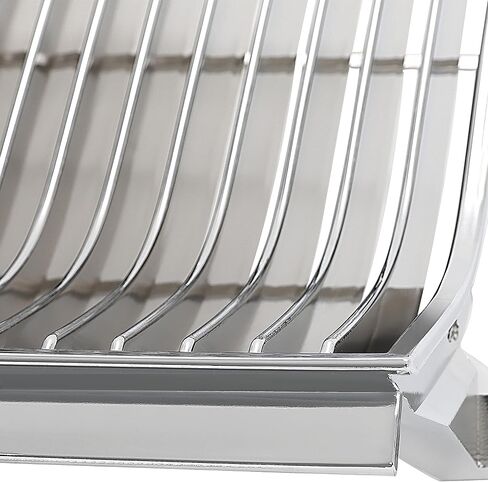 HECASA Grille Compatible with 1981-1986 All Oldsmobile Cutlass Supreme Calais Salon 2 Door Models Front Header Panel Radiator Grill ABS Silver in Saudi Arabia