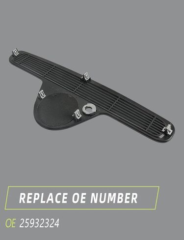 لوحة عدادات الزجاج الأمامي شبكة تنفيس الهواء متوافقة مع شيفروليه كورفيت 2005-2013 يستبدل 25932324 1 قطعة لوحة العدادات in Kuwait