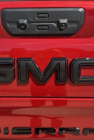 6 PCS Grille Letters Overlay Lettering Emblem for GMC Sierra 1500/2500/HD 2019-2024 Front+Rear Tailgate Overlay in Saudi Arabia