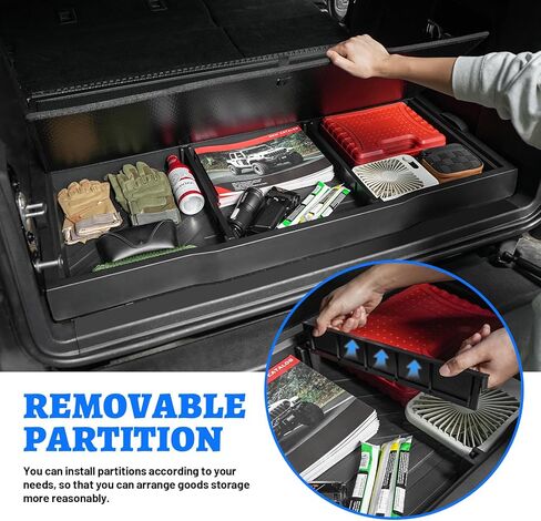 صندوق تخزين خلفي مخفي مخصص متوافق مع فورد برونكو 2021-2025 4 أبواب in Kuwait