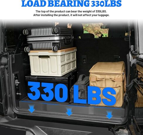 صندوق تخزين خلفي مخفي مخصص متوافق مع فورد برونكو 2021-2025 4 أبواب in Kuwait