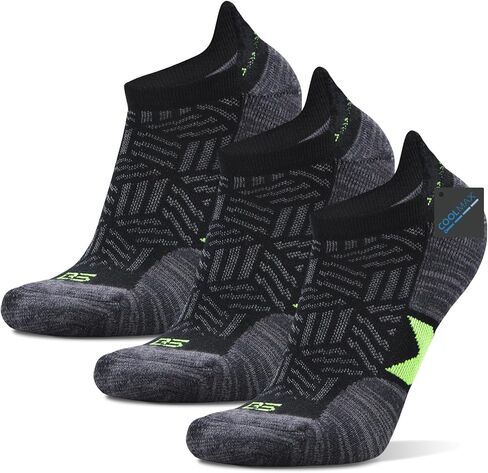 Busy Socks Men's Athletic Ankle Coolmax Running Socks Women's Cushioned Anti Blister Moisture Wicking Low Cut Socks 3 Pack in Saudi Arabia