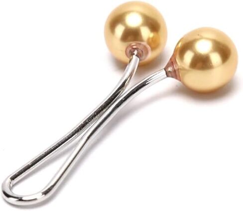 12pcs Multicolor Headscarf Pearl Pins Clips- U Shape Lady Muslim Scarf Shawl Clips-Scarf Shawl Clips Scarf Brooches Pin Jewelry Accessories-Women's Brooches and Pins(4Black&4White&4Gold) in Kuwait