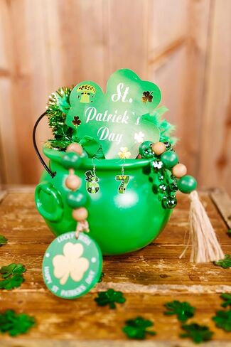 67 Earrings for Women,ST Patricks Day Accessories,2026 ST Patricks Earrings for Her,Easter Basket Essentials in Kuwait