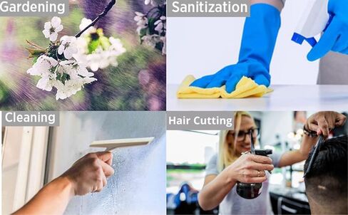 Adjustable Spray Bottles for Cleaning Solutions - No Leak and Clo, Plants, Cleaning Solutions, BBQ. Plant Sprayer, Hair Mister, Squirt Bottles for Liquids - Food-Safe Pet, Vinegar in Kuwait