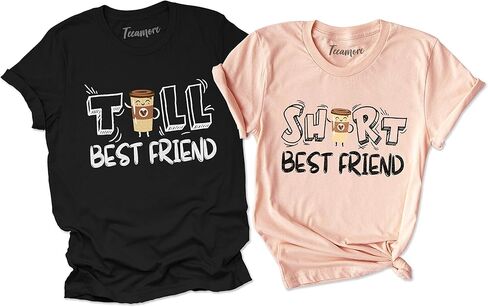 TEEAMORE Bestie Shirts Best Friends Shirts Matching Best Friends Outfits in Kuwait
