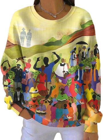 Women's Black History Month Shirt African Pride Celebration Juneteenth Tee Vneck in Saudi Arabia