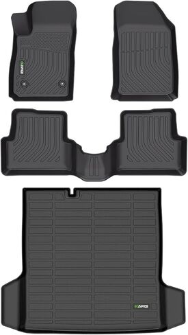 HAFIDI® Cargo Liner Fit for 2023 2024 2025 Honda CR-V (Fit for CRV Fuel Models, Cargo Pallet Lower Layer) (Not fit CRV Hybrid Models) All Weather TPE Car Trunk Mat Custom CRV 2024 Accessories - Black in Saudi Arabia