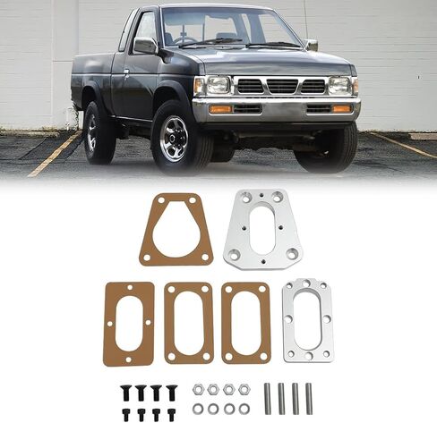 AUTOVIC Carb Adapter Kit Aluminium For Nissan D21 1986-1989 Z24i TBI Engine in Saudi Arabia