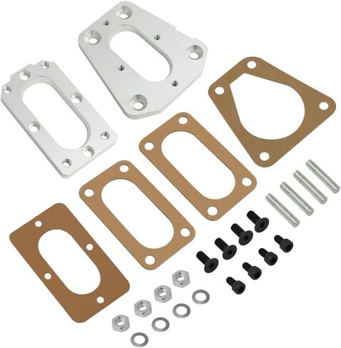 AUTOVIC Carb Adapter Kit Aluminium For Nissan D21 1986-1989 Z24i TBI Engine in Saudi Arabia