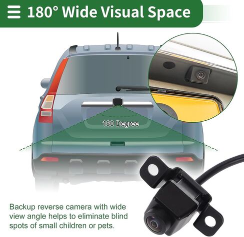 Motoforti Rear View Camera Park Assist Backup Camera for Hyundai Veloster 2012-2017, Model No. 95760-2V100 in Saudi Arabia