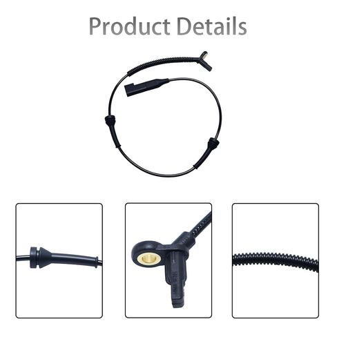 2PCS Front Left Right ABS Wheel Speed Sensor Compatible with Ford Transit Connect 2.0L L4 2010-2013 Front Driver or Passenger Side ABS Sensor Replacement for 2T1Z2C204B, ALS1866 in Kuwait