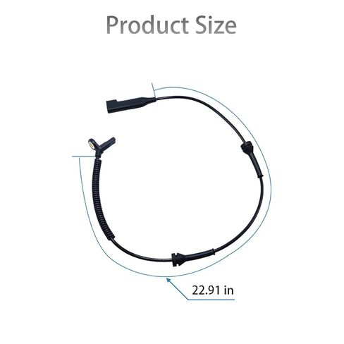 2PCS Front Left Right ABS Wheel Speed Sensor Compatible with Ford Transit Connect 2.0L L4 2010-2013 Front Driver or Passenger Side ABS Sensor Replacement for 2T1Z2C204B, ALS1866 in Kuwait
