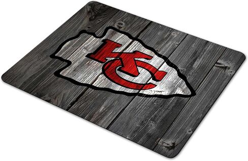 Wood Grain Design Sports Mouse Pad, Non-Slip Rubber Base Gaming Mousepad, Desk Accessories - Mouse Pads for Laptop, Office in Kuwait