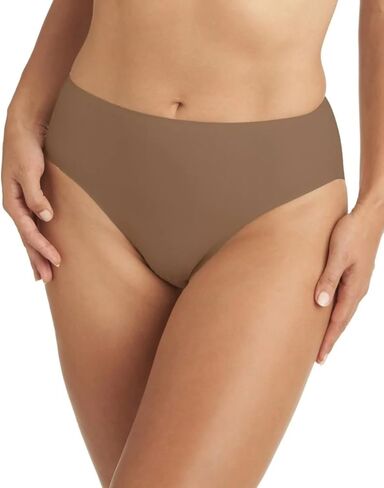TC Fine Intimates Wonderful Edge Matte Microfiber Modern Hi-Cut Brief L, Rose Beige in Kuwait