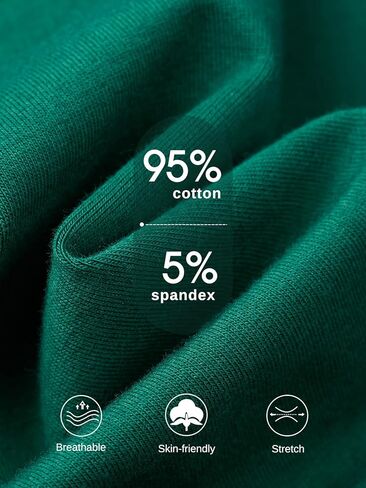 Women's Underwear High Waisted Briefs Stretch Full Coverage Ladies Panties Soft Breathable Underpants 5 Pack in Kuwait