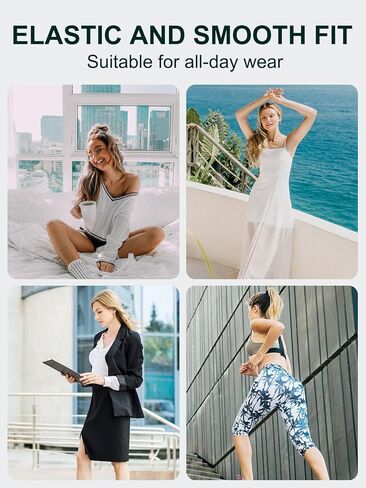 Women's Underwear High Waisted Briefs Stretch Full Coverage Ladies Panties Soft Breathable Underpants 5 Pack in Kuwait