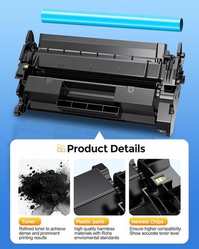 58A CF258A Toner Cartridge Black Compatible for HP 58A CF258A High Yield Toner Cartridge for HP LaserJet Pro M404n M404dn MFP M428fdw M428fdn M428dw Printer 2 Pack with Chip in Kuwait