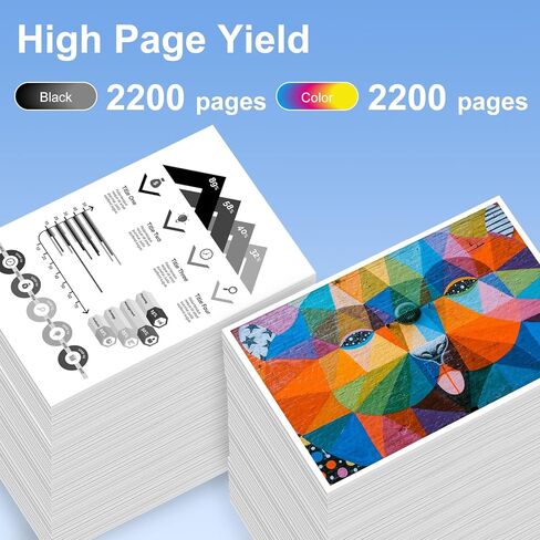 myCartridge SUPRINT Remanufactured Ink Cartridge Replacement for Epson 822XL Ink Cartridges Combo Pack 822 XL Works with Workforce Pro WF-3820 WF-3823 WF-4820 WF-4830 WF-4833 WF-4834 Printers (8 Pack) in Kuwait