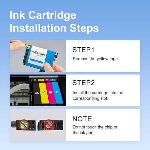 myCartridge SUPRINT Remanufactured Ink Cartridge Replacement for Epson 822XL Ink Cartridges Combo Pack 822 XL Works with Workforce Pro WF-3820 WF-3823 WF-4820 WF-4830 WF-4833 WF-4834 Printers (8 Pack) in Kuwait