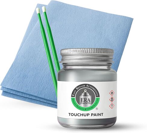 ERA Paints - UYS - Galactic Gray Metallic for HYUNDAI Exact OEM Color Match Automotive Touch Up Paint for Cars - Scratch & Chip Repair for Metal & Plastic - Essential Kit - Made in USA in Kuwait