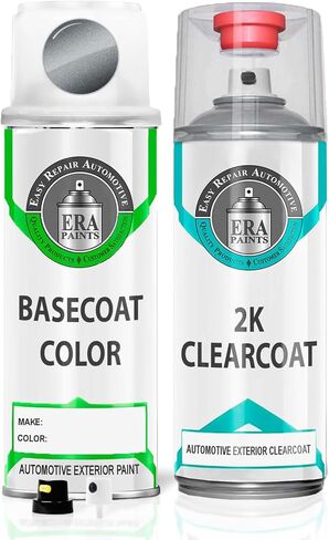 ERA Paints - UYS - Galactic Gray Metallic for HYUNDAI Exact OEM Color Match Automotive Touch Up Paint for Cars - Scratch & Chip Repair for Metal & Plastic - Essential Kit - Made in USA in Saudi Arabia