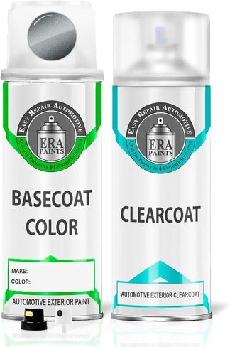 ERA Paints - UYS - Galactic Gray Metallic for HYUNDAI Exact OEM Color Match Automotive Touch Up Paint for Cars - Scratch & Chip Repair for Metal & Plastic - Essential Kit - Made in USA in Saudi Arabia