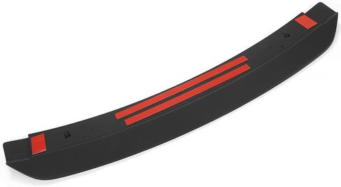 جناح سبويلر خلفي من ECOTRIC متوافق مع 05-09 Ford Mustang GT500 Ducktail Spoiler أسود قابل للطلاء in Saudi Arabia