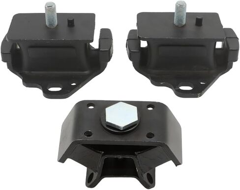 3PCS Engine Motor & Transmission Mount Kit Compatible with Tacoma T100 1994-2004 L4 2.4L 2.7L RWD 2WD Replace A4208 A2410 8164 2410 in Kuwait