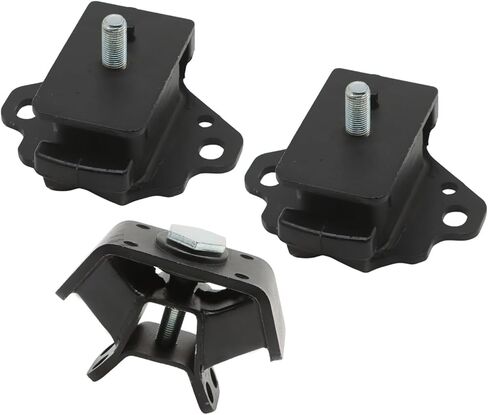 3PCS Engine Motor & Transmission Mount Kit Compatible with Tacoma T100 1994-2004 L4 2.4L 2.7L RWD 2WD Replace A4208 A2410 8164 2410 in Kuwait