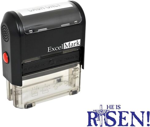 ختم مطاطي لعيد الفصح من ExcelMark - ختم قام - حبر أزرق in Saudi Arabia