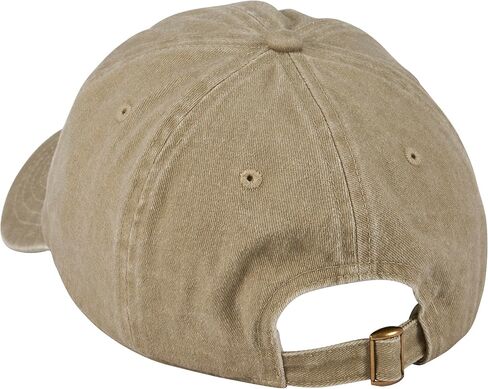 Primitives by Kathy Feeling Beachy Baseball Cap Tan, Unisex, Adjustable Metal Buckle in Saudi Arabia